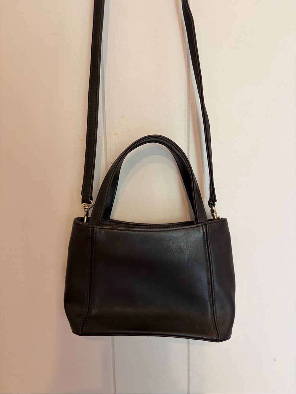 Nine West Black Mini Top-Handle Crossbody Bag - Picture 3 of 6